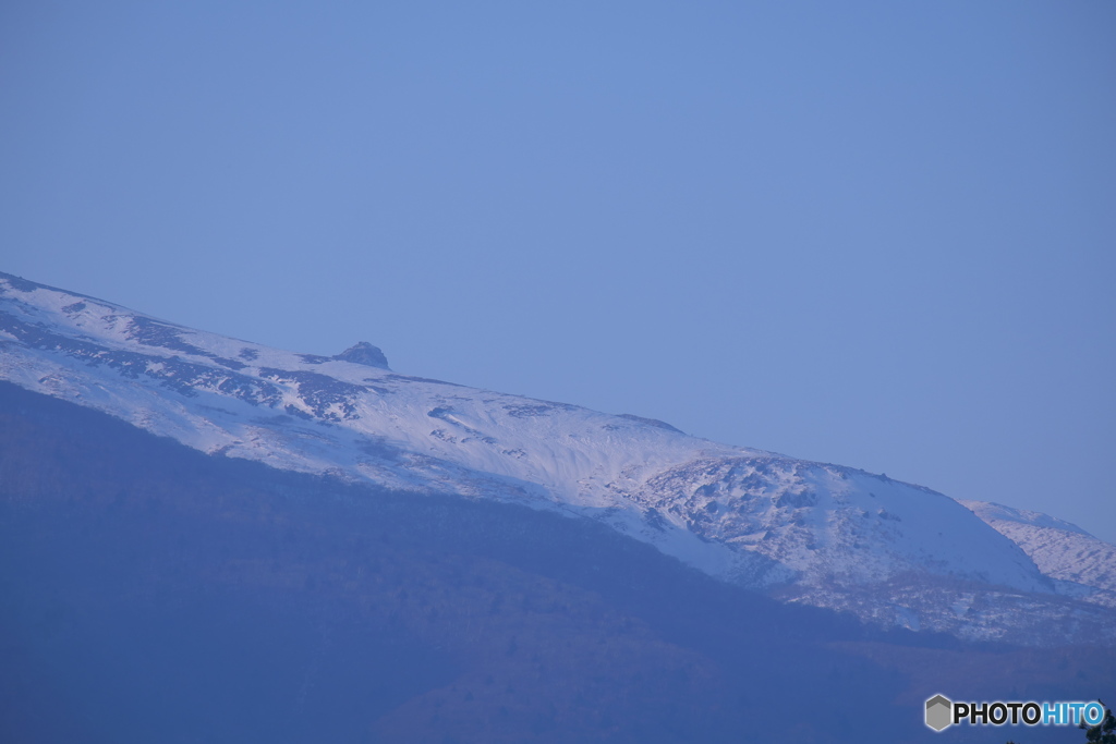 那須の山肌