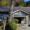 旧上岡小学校 玄関