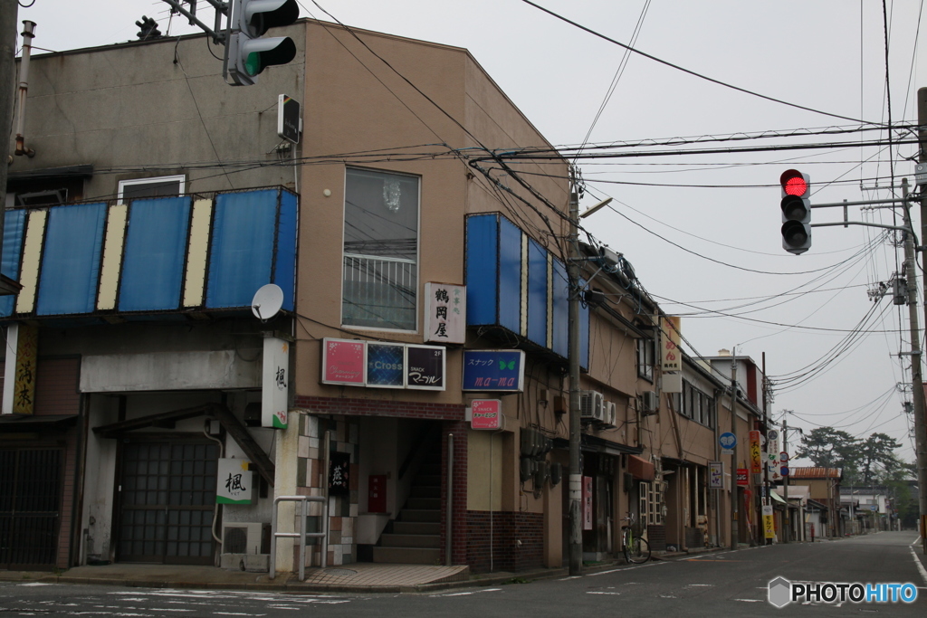 酒田の街並み