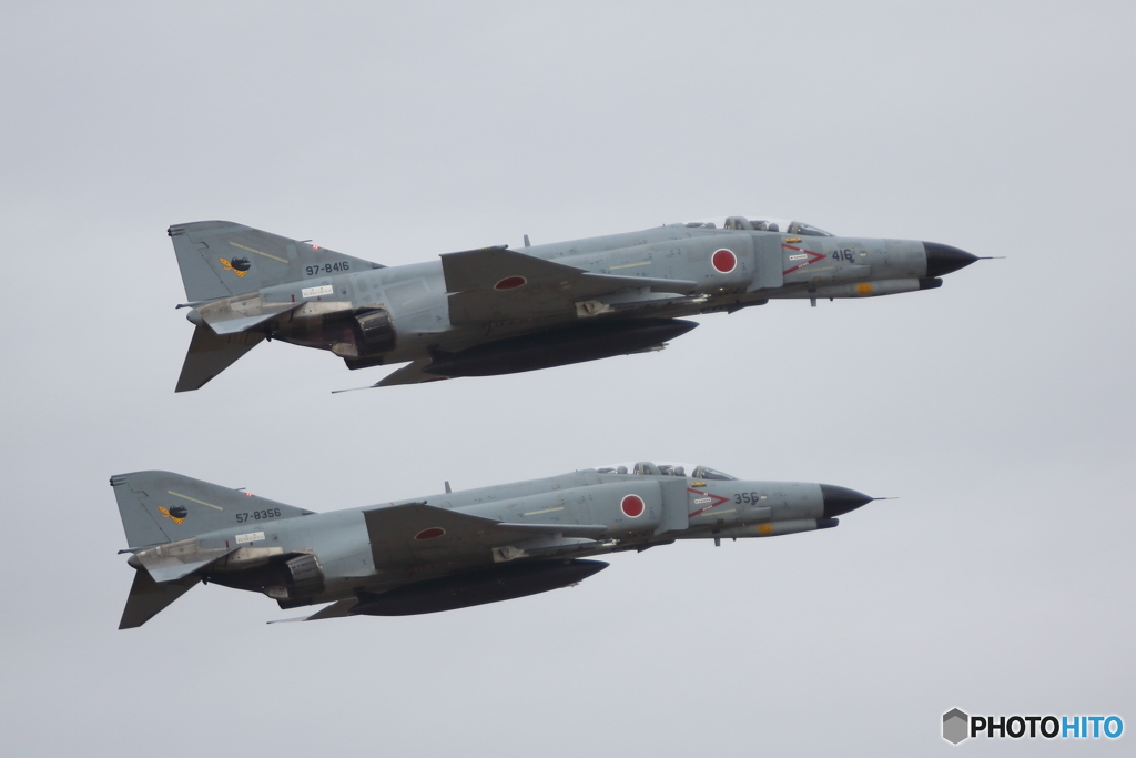 離陸するF-4EJ改