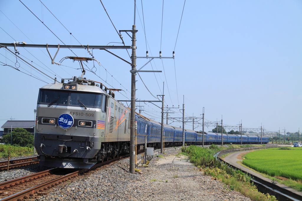 寝台特急北斗星 東北本線 栗橋-東鷲宮