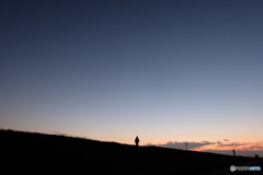 大晦日の夕暮れ