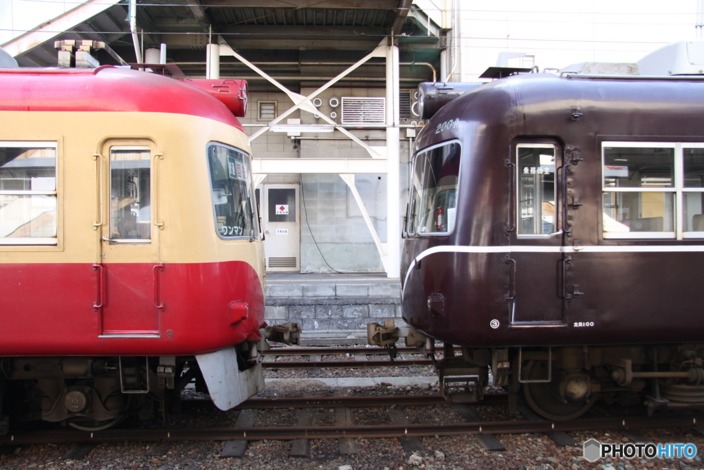 長野電鉄 須坂駅 2000系