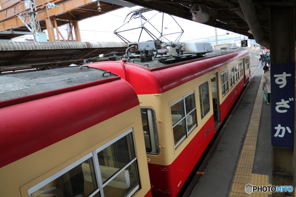 長野電鉄須坂駅 2000系D編成