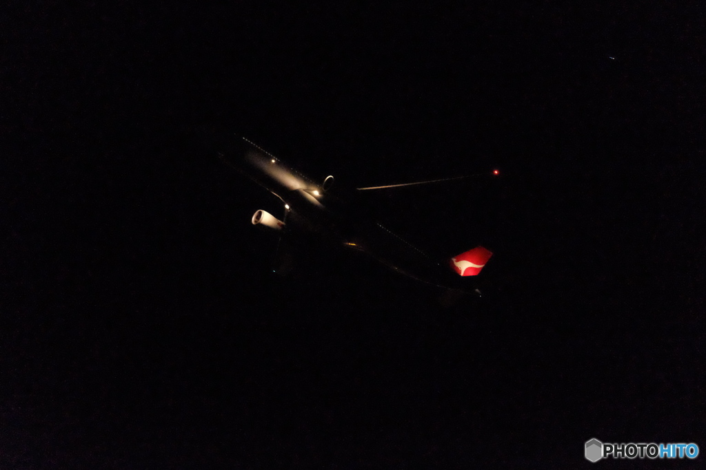 夜Qantas