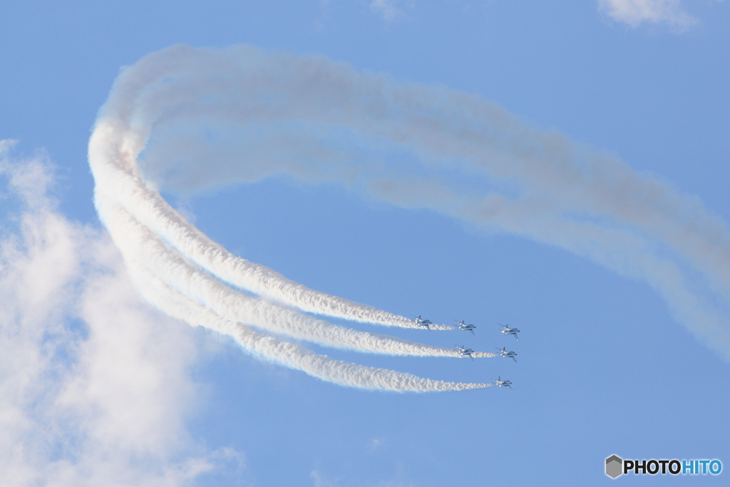 Blue Impulse Hyakuri 2009 Delta Roll