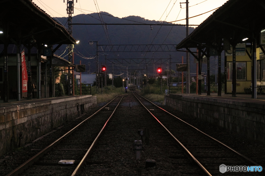 松代駅 追憶のホーム