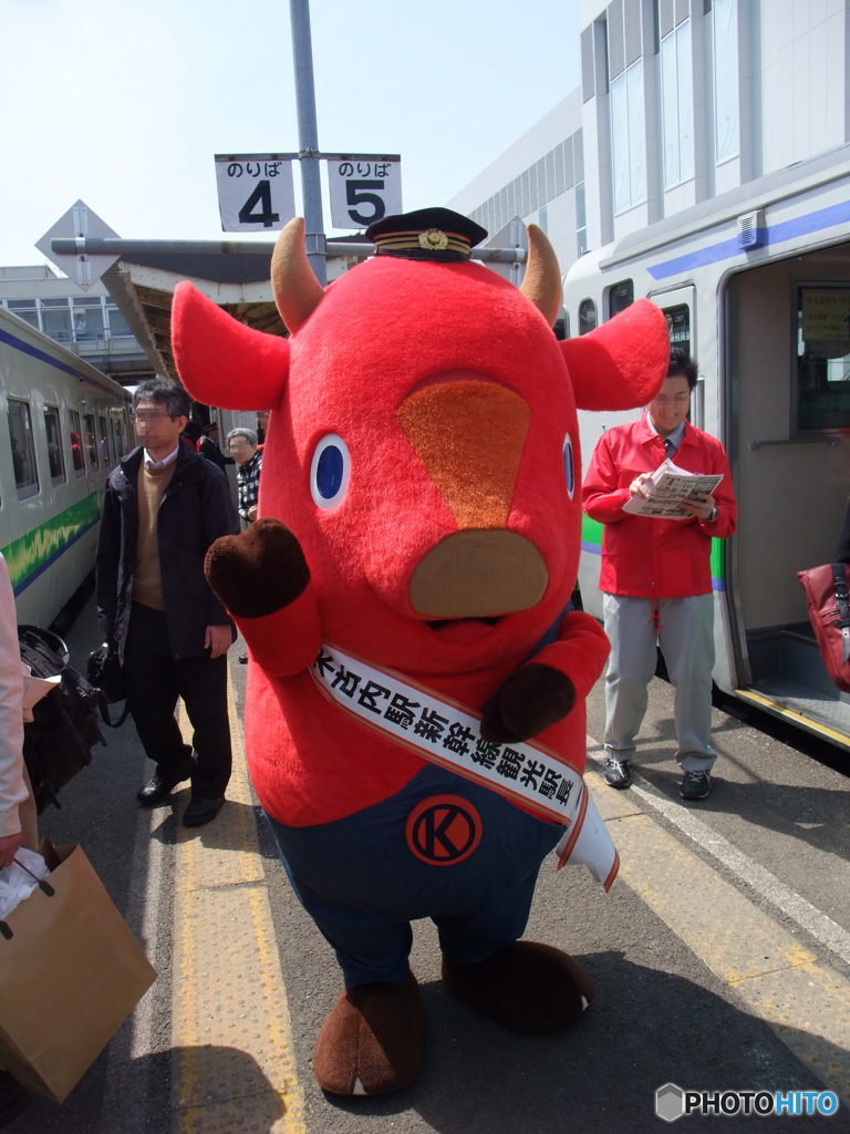 木古内駅観光駅長 キーコ