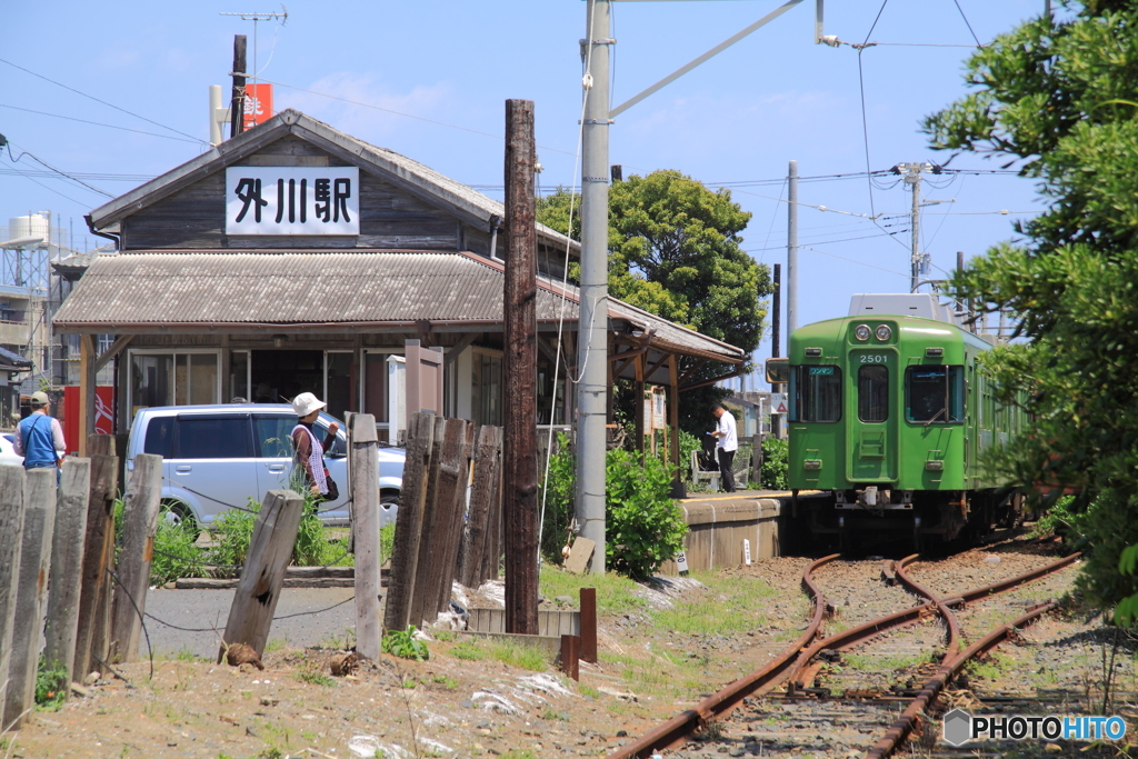 銚子電鉄 外川駅 クハ2501