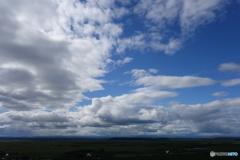 空と雲と釧路湿原