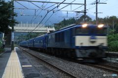 上越線 津久田駅 寝台特急あけぼの