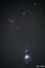 オリオン座 三ツ星とM42