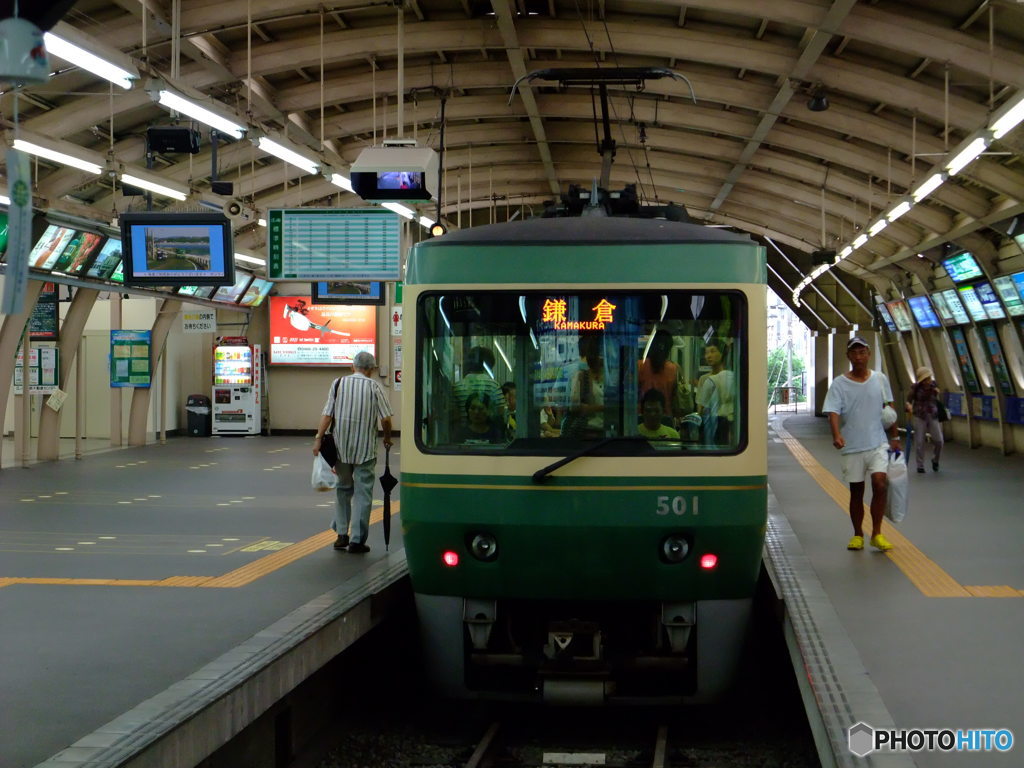 藤沢駅 江ノ島電鉄 500形