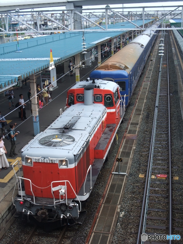 青森駅 あけぼの回送