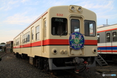 関東鉄道竜ヶ崎線 キハ532形 辰年ヘッドマーク
