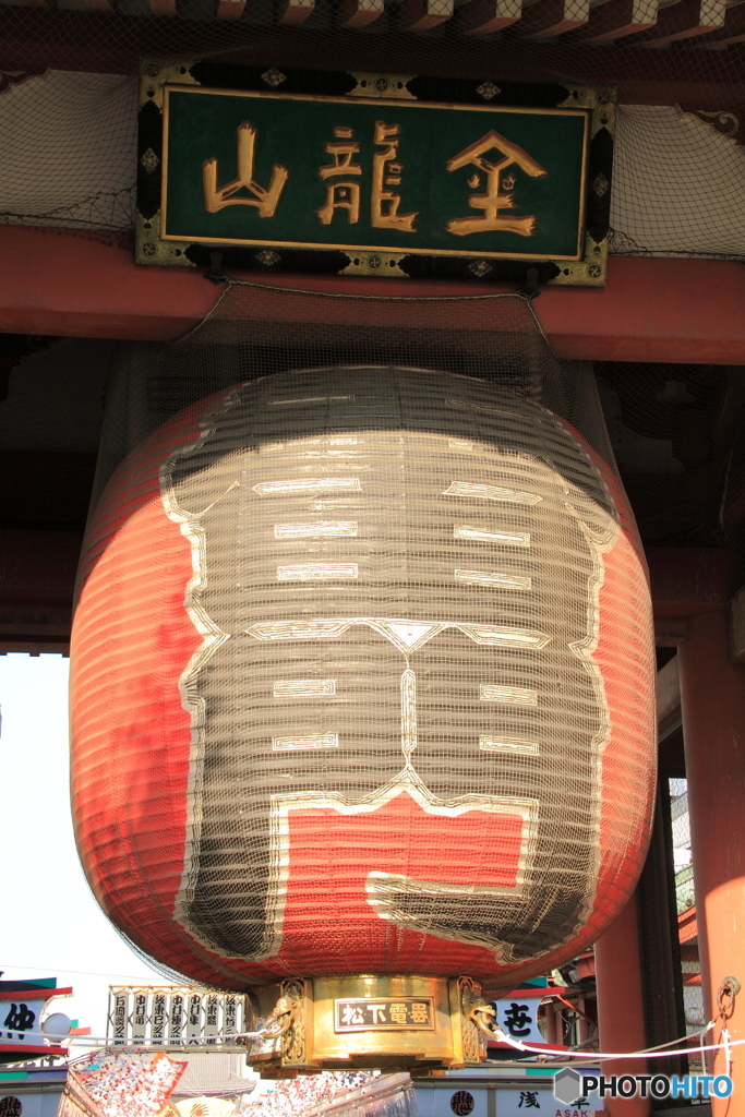 浅草寺 雷門 提灯