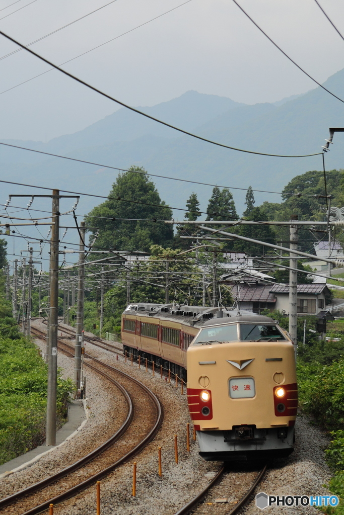 上越線 後閑-上牧 快速谷川岳山開き号