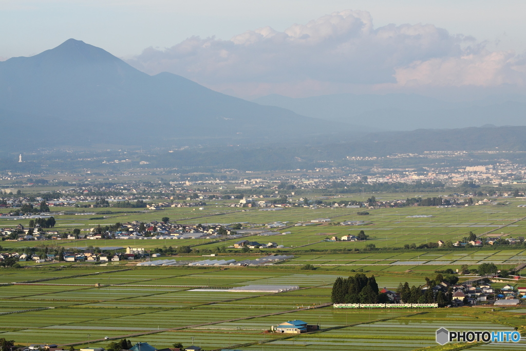 只見線 田植えのころ