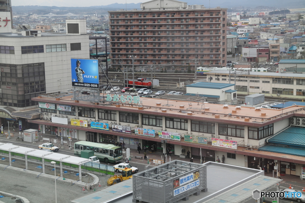 東北本線 青森駅全景