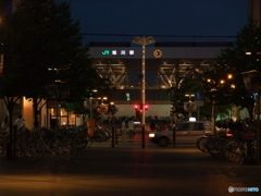 旭川駅と買物公園