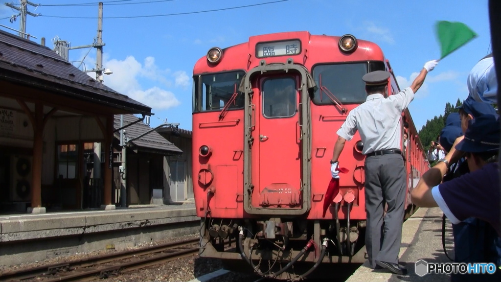 臨時列車 只見線ありがとうタブレット号