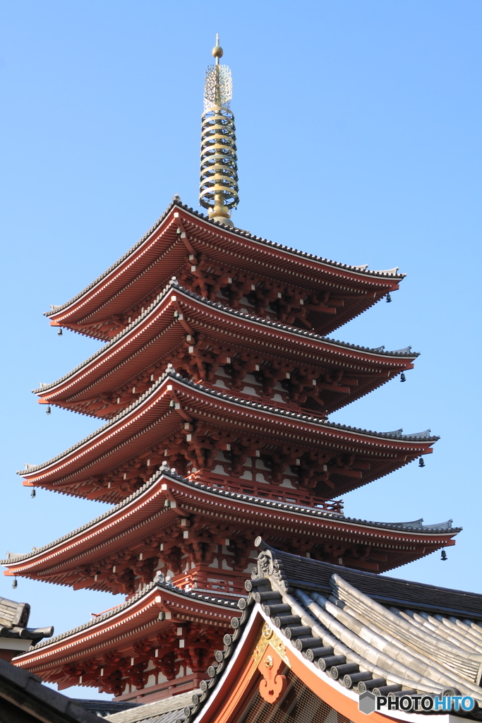 浅草寺 五重塔