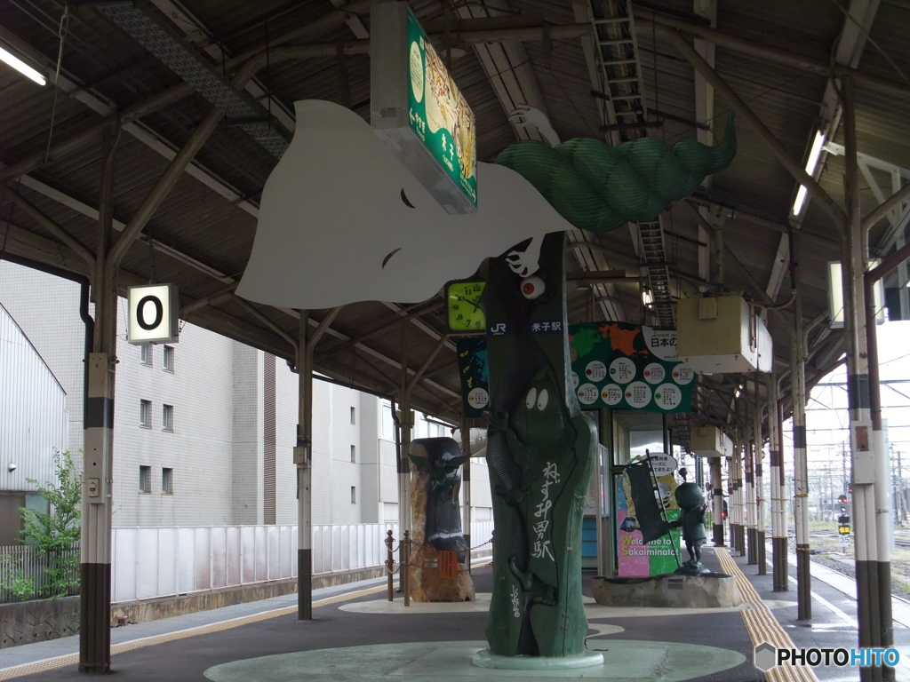 ねずみ男駅 霊番線