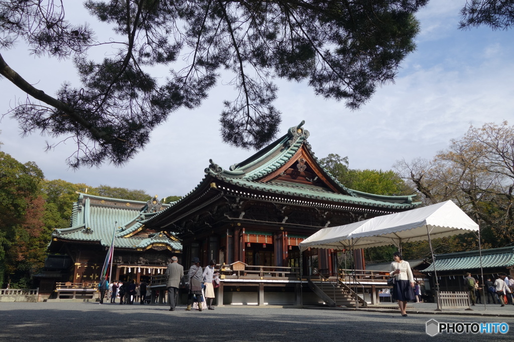 三嶋大社 舞殿・本殿