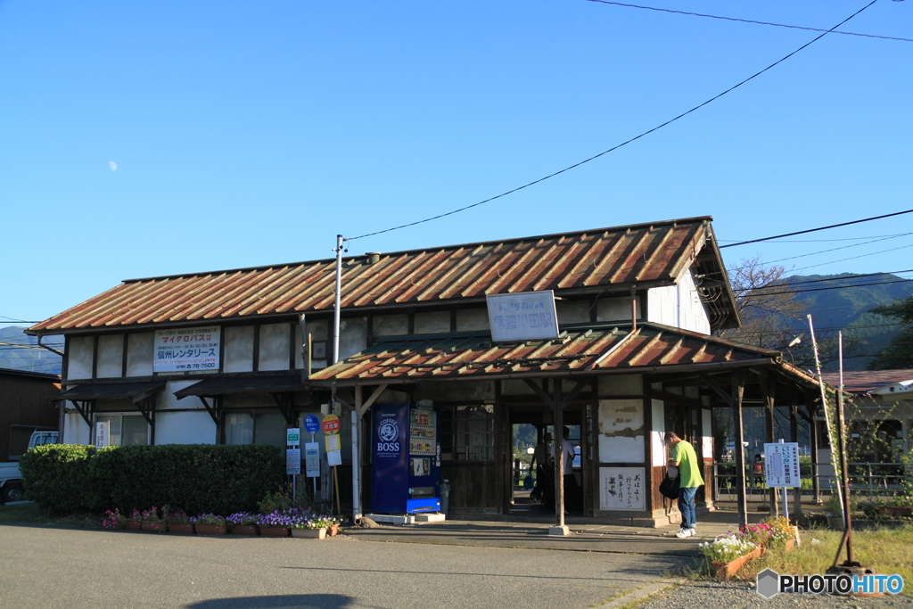 長野電鉄屋代線 信濃川田駅