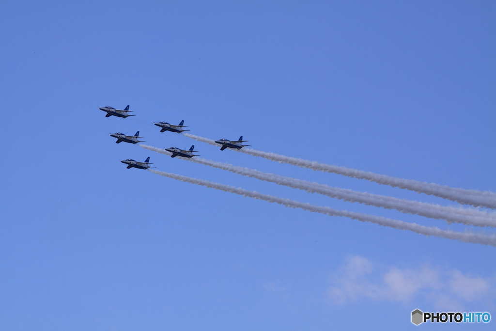 Blue Impulse Hyakuri 2009 Formation1