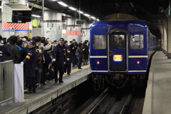 東北本線 上野駅 寝台特急北陸 ラストラン間近