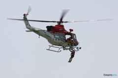 栃木県消防防災ヘリコプター おおるり 収容