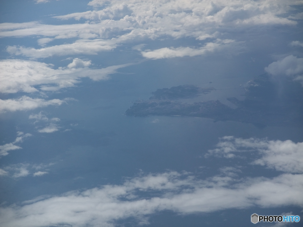 室蘭上空