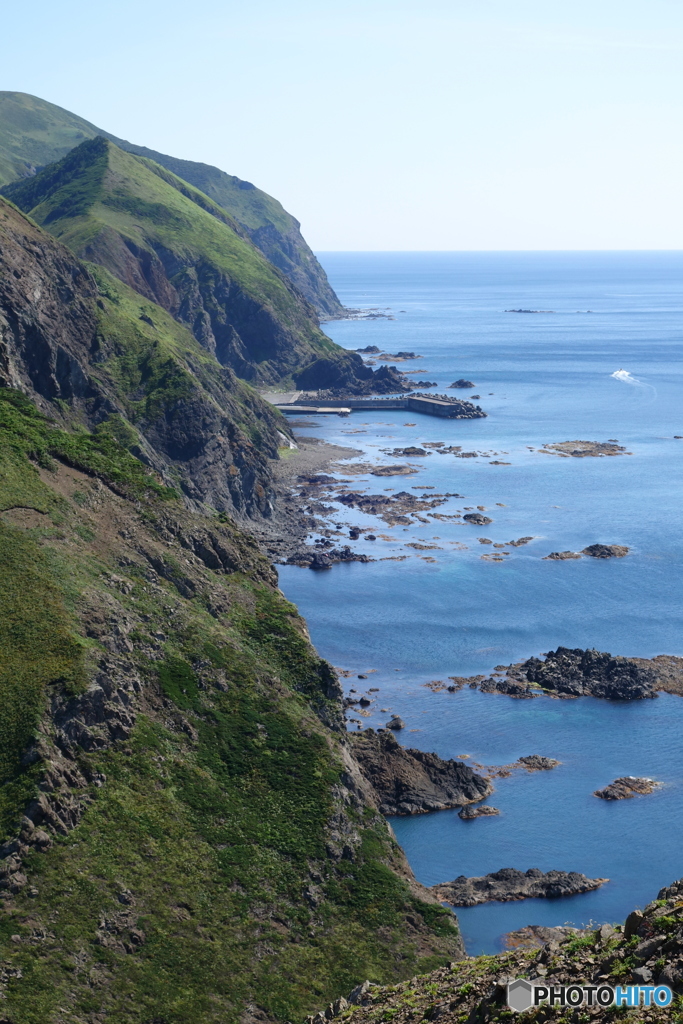 険しい海岸線