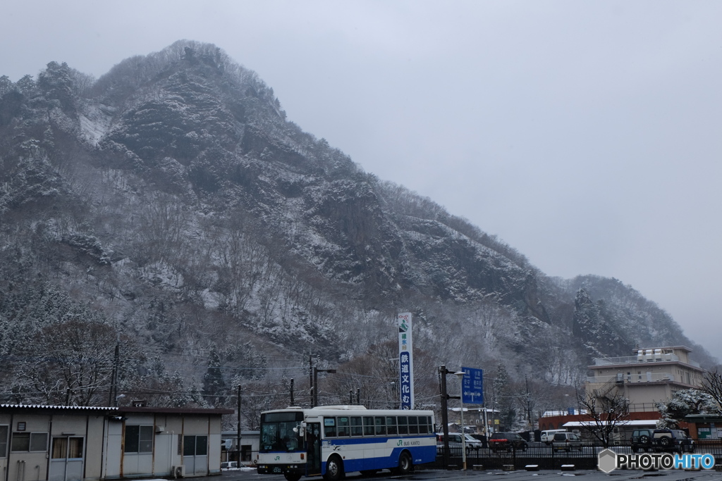 雪の龍駒山