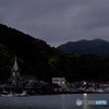 教会に夕闇迫るころ