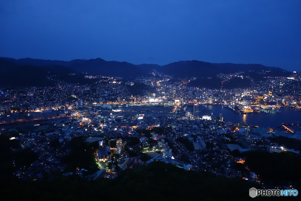 長崎夜景 宵