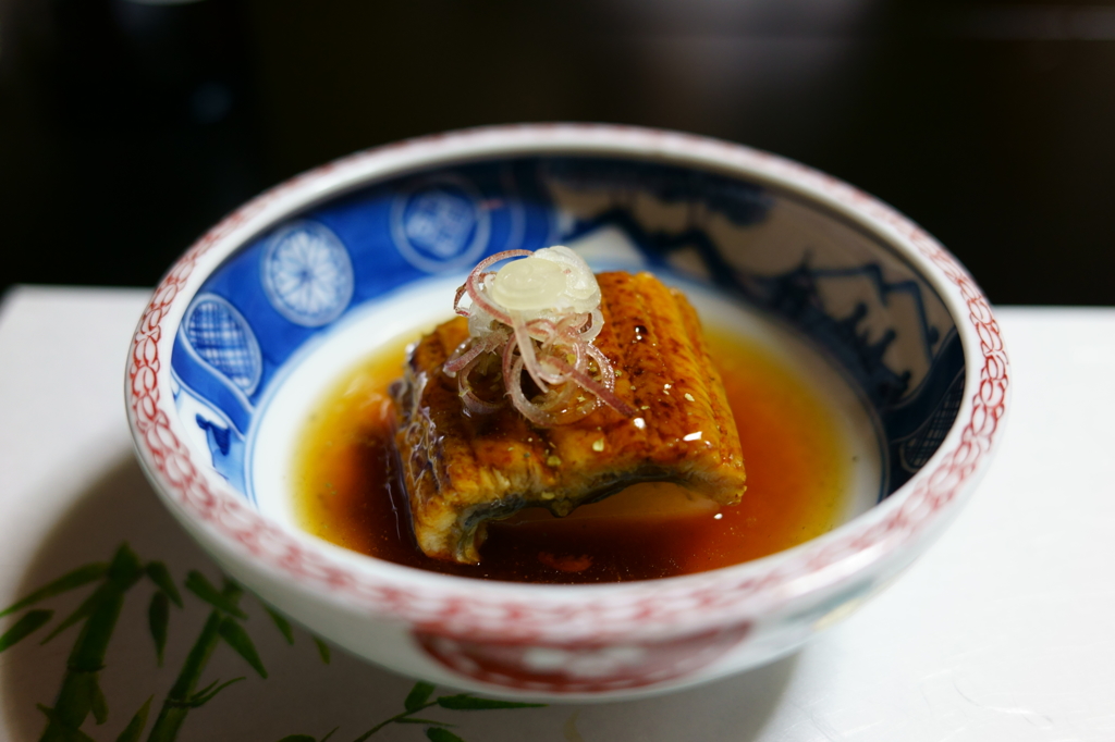 うなぎ博多蒸し　べっ甲あんかけ