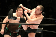達人の一本足
