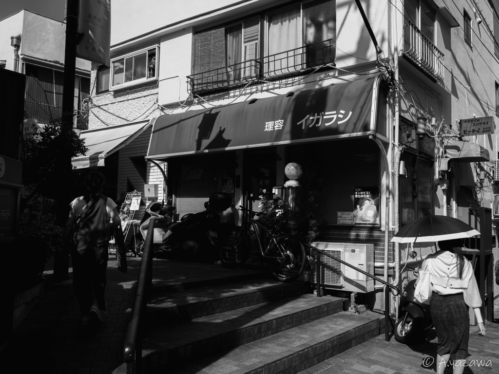 レトロ街角
