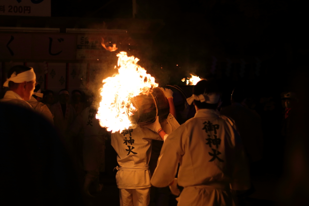 御神火祭り2017