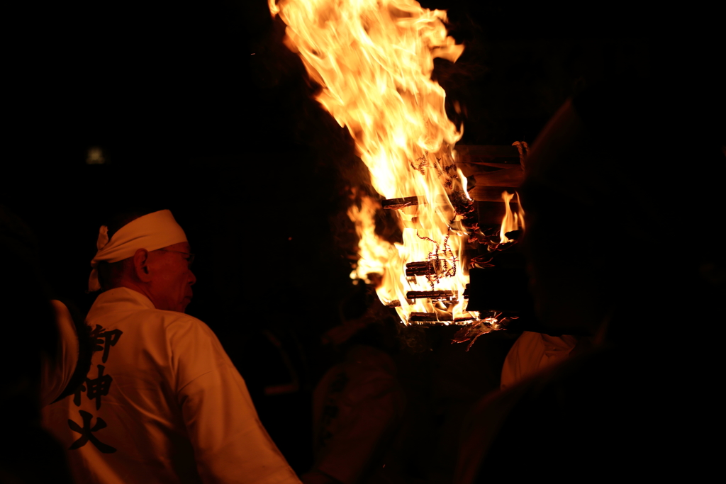 御神火祭り2017