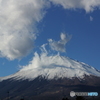 道の駅すばしりからの富士山