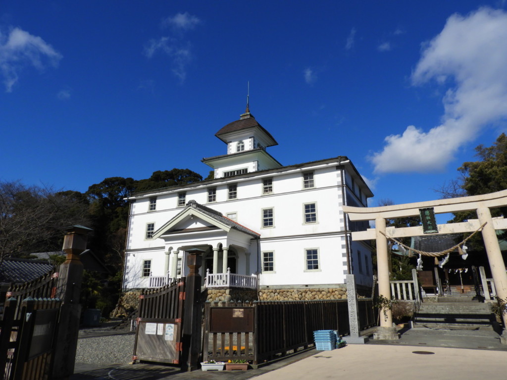 日本一古い木造校舎。