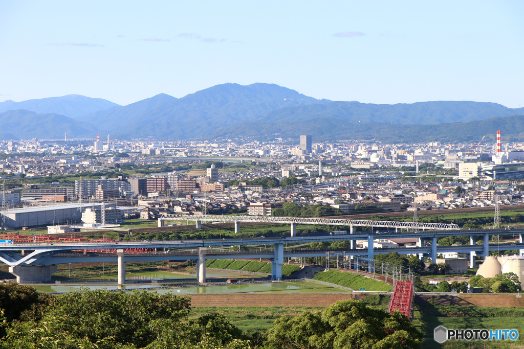 比叡山方面