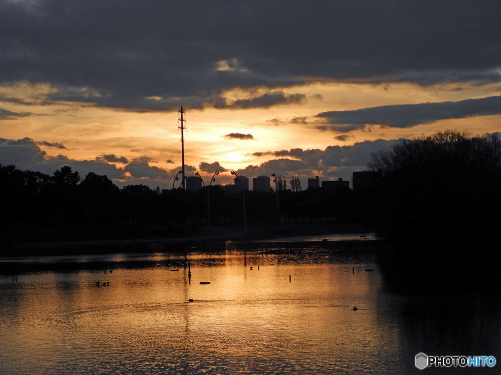 夕陽