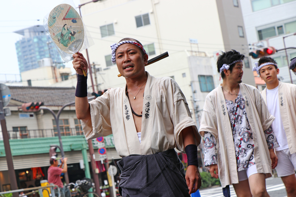 駕籠列の先導