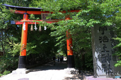 宇治上神社　鳥居
