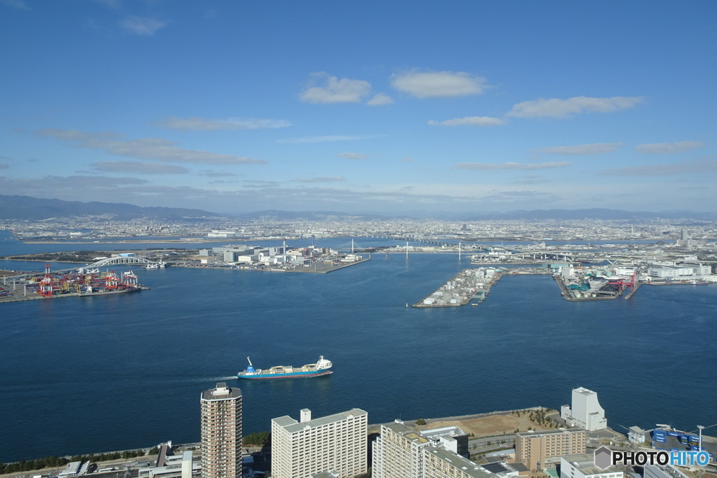 大阪港　安治川河口
