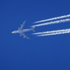 B747が見えた　